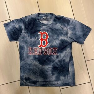 MLB Red Sox Tie-Dye Short Sleeve Tee - Navy